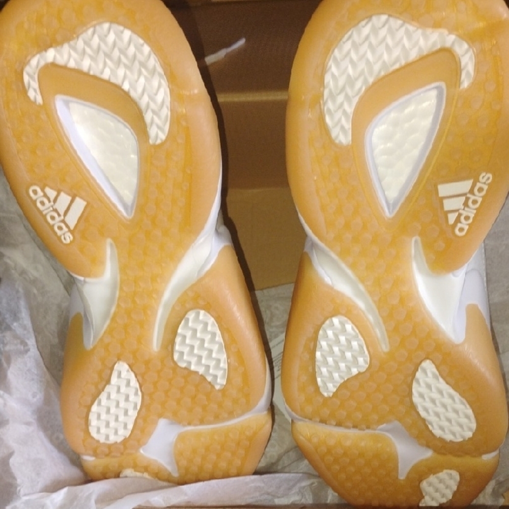 Adidas White and Black Athletic Shoes - Picture 6 of 6